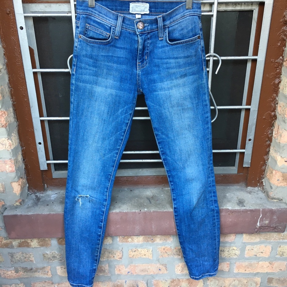 Current/Elliot the stiletto wildcard ripped knee